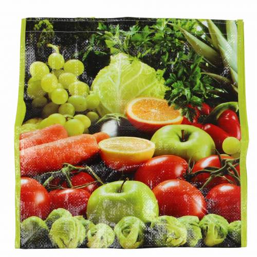 Floristik24 Torba na zakupy z uchwytami Vitale plastikowa 38×20×39cm