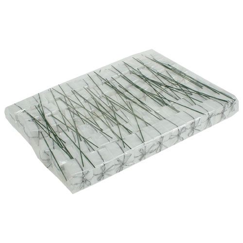 Floristik24 Deco Packet Plug Biały 2,5cm 60szt