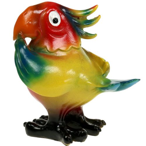 Figurka papugi 11,5cm kolorowa 1szt.