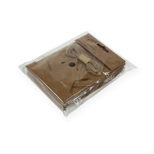 Produkt Etykiety Manila Brązowe 4,5cm x 8cm 80szt