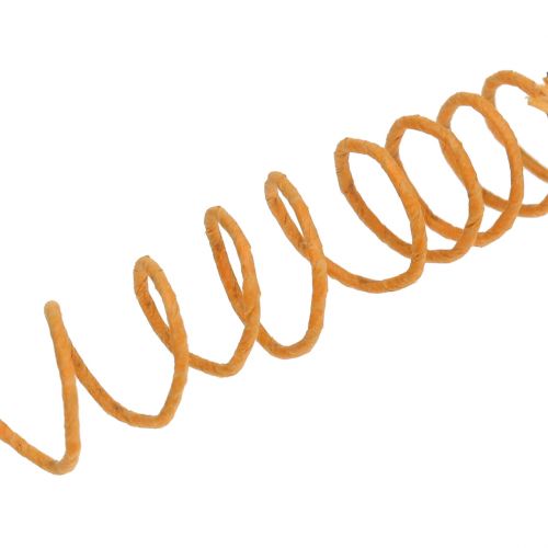 Floristik24 Drut ze sznurka papierowego owinięty Ø0,8mm 22m Pomarańczowy