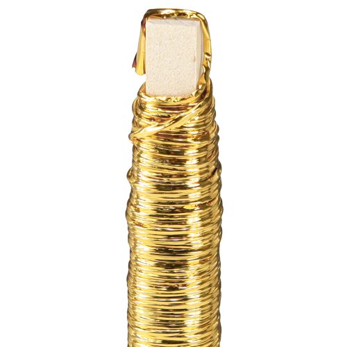 Produkt Drut papierowy owinięty Ø0,8 mm 22 m złotem