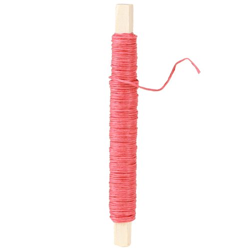 Produkt Drut papierowy owinięty Ø0,8 mm 22 m czerwony
