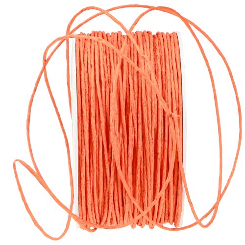 Produkt Sznurek papierowy w oplocie Ø2mm 100m Pomarańczowy