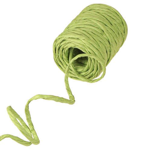 Produkt Sznurek papierowy zielony sznurek dekoracyjny bez drutu szerokość 6mm 23m