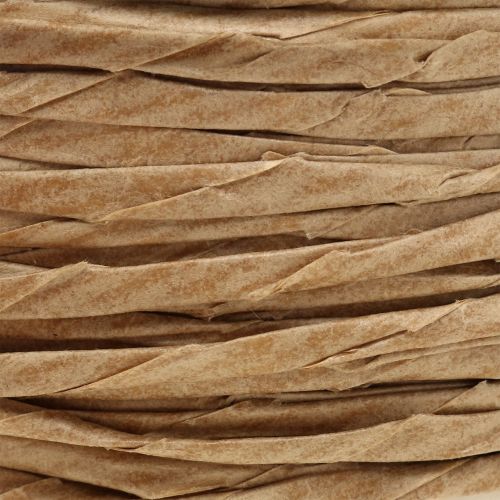 Floristik24 Sznurek papierowy natura bez drutu Ø3mm 40m