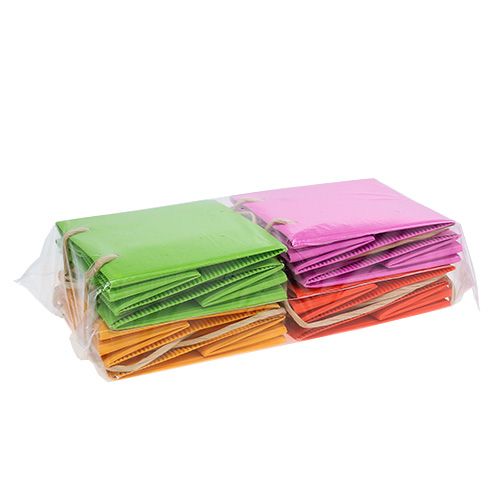 Floristik24 Torba papierowa 10,5x10,5x10,5cm mix 8h