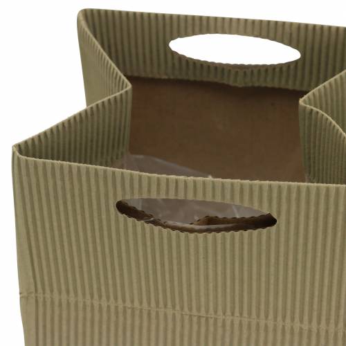 Produkt Doniczka papierowa naturalna, szara 10,5 cm 12 szt.