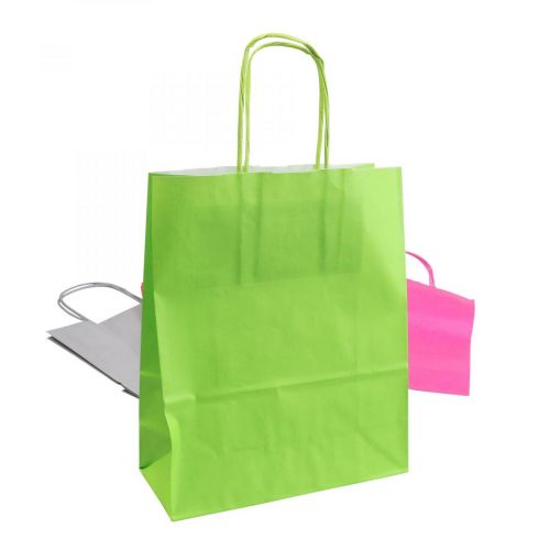 Torba papierowa torba prezentowa papierowa kolorowa 18×22×8cm 30szt