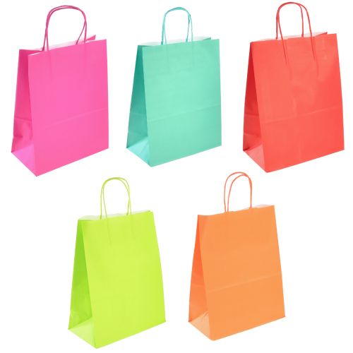 Produkt Torba papierowa na zakupy Torba prezentowa 23x12x30cm kolorowa 30 szt