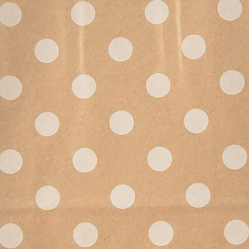 Produkt Torby na prezenty torby papierowe kropki 18×22cm 50szt