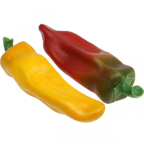 Produkt Dekoracja witryny sklepowej z papryką, dekoracja warzywna, różne kolory, wys. 14 cm, 4 sztuki