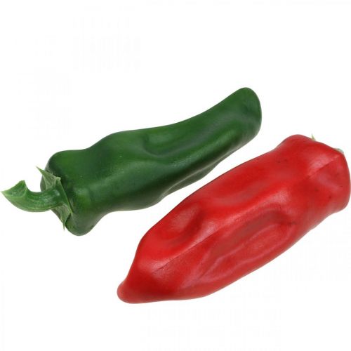 Produkt Dekoracja witryny sklepowej z papryką, dekoracja warzywna, różne kolory, wys. 14 cm, 4 sztuki