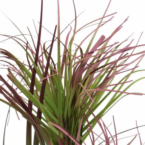 Floristik24 Cyprysik w doniczce sztuczny zielony, czerwony, liliowy 45cm