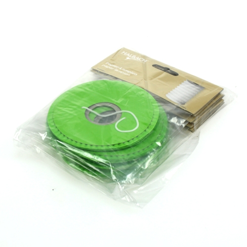 Floristik24 Lampion papierowy zielony 10cm H13cm 8szt