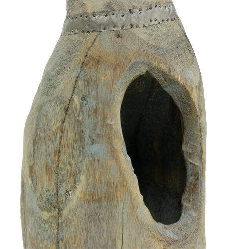 Produkt Rzeźba Deco Paulownia Wood Ø10cm H34cm