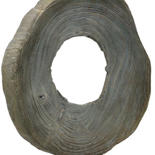 Floristik24 Paulownia Wood Rzeźba dekoracyjna Washed Grey H60cm