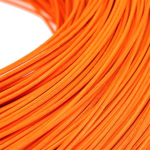 Floristik24 Laska rattanowa jasnopomarańczowa Ø1,3mm 250g
