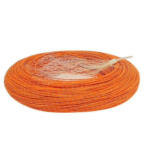 Floristik24 Laska rattanowa jasnopomarańczowa Ø1,3mm 250g
