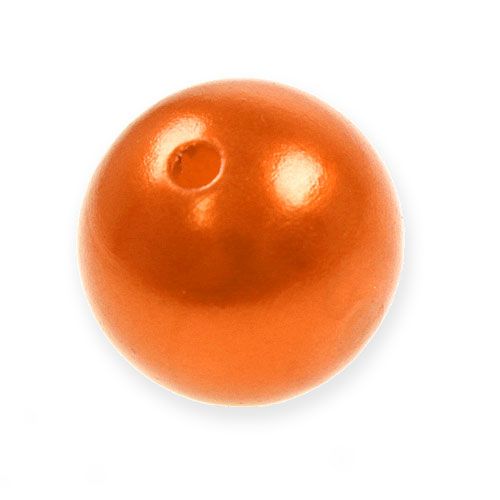 Produkt Koraliki dekoracyjne Ø2cm pomarańczowe 12szt