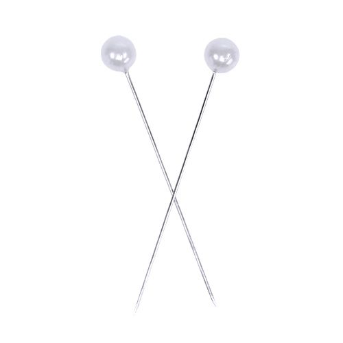 Produkt Igły z główką perłową białe Ø8mm L65mm 55 szt