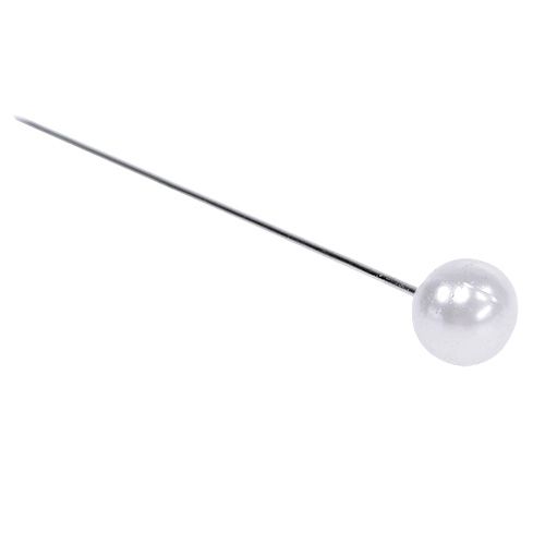 Produkt Igły z główką perłową białe Ø8mm L65mm 55 szt