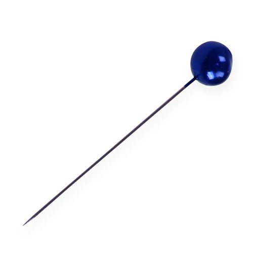 Produkt Szpilki z łbem perłowym Niebieskie Ø10mm 60mm