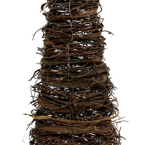 Floristik24 Naturalny zestaw szyszek roślinnych 3 sztuki 40x10/60x15/80x20cm