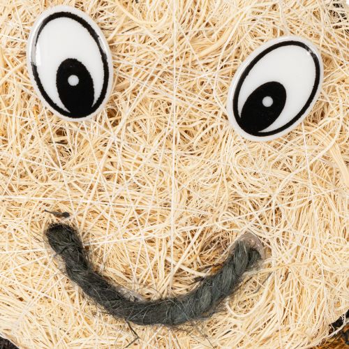 Produkt Figurka pszczółki z naturalnych materiałów o uroczym designie do pokoju dziecięcego, 24 cm, 2 sztuki