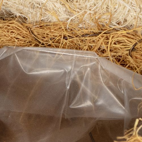 Produkt Figurka pszczółki z naturalnych materiałów o uroczym designie do pokoju dziecięcego, 24 cm, 2 sztuki