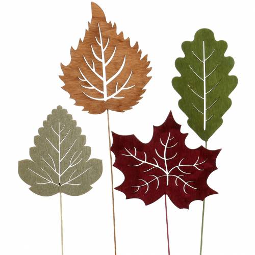 Plant Plug Leaf 8-10cm Nature/Green/Purple 24szt Plant Plug Leaf 8-10cm Nature/Green/Purple 24szt