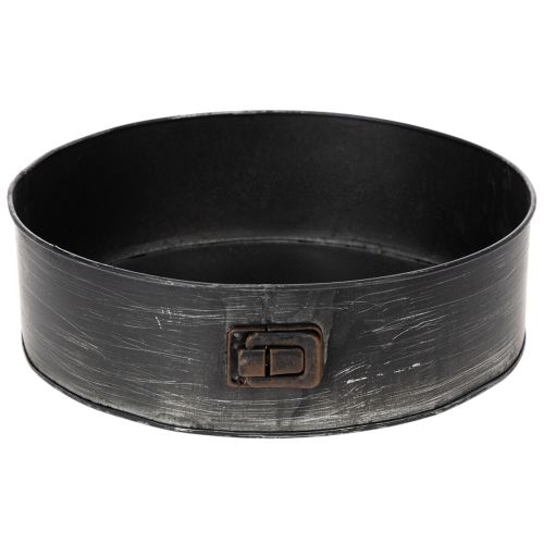 Produkt Doniczka, dekoracyjna forma do pieczenia, forma do sadzenia, metalowa ozdoba Ø24cm H7,5cm