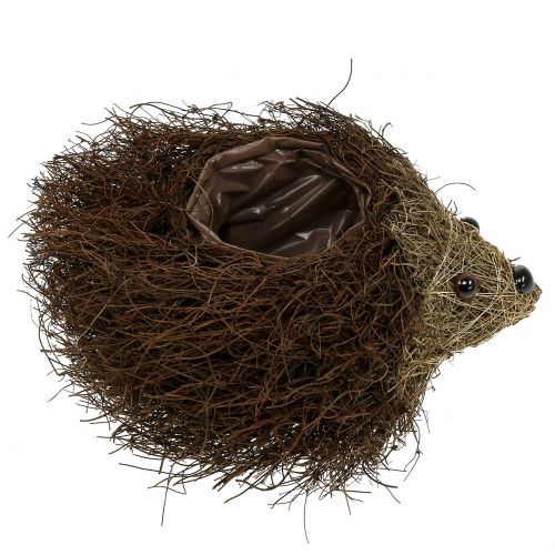 Produkt Sadzarka dla jeża wykonana z winorośli o wymiarach 22cm x 25cm