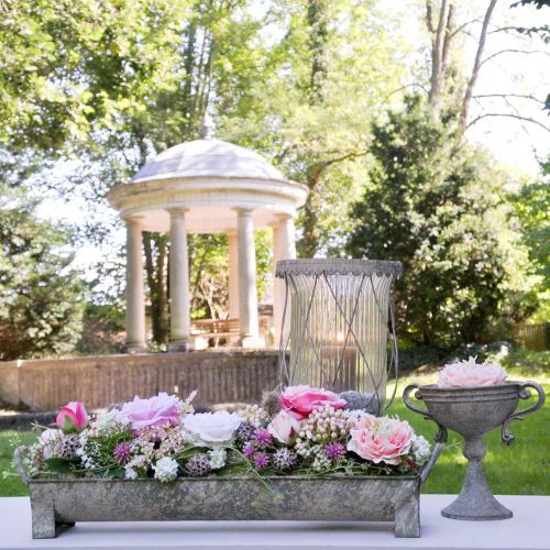 Floristik24 Planter, rynna dekoracyjna, Flower Box Antique Look L51cm