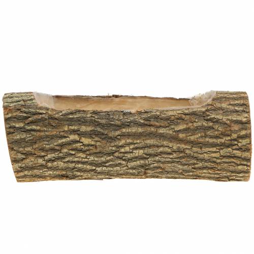 Floristik24 Sadzarka wiąz drewno 29cm x 11cm H10cm