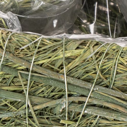 Roślinne serce z materiału naturalnego z wkładem foliowym, 22 cm, 2 sztuki | Floristik24.pl