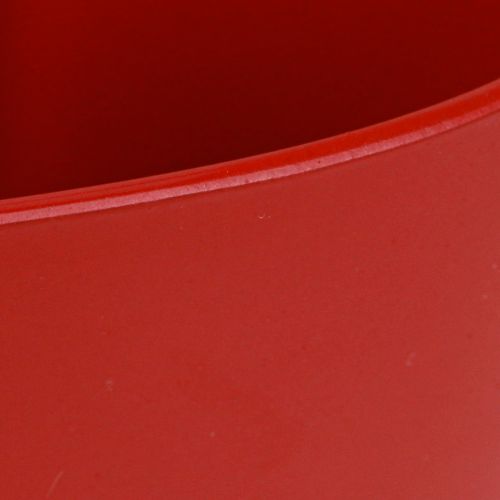 Produkt Romantyczne roślinne serce Miska na rośliny serce czerwone 15×15×7cm 3szt