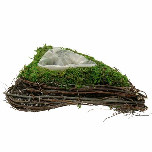 Produkt Roślinne serce winorośli, mech 22cm x 28cm H8cm