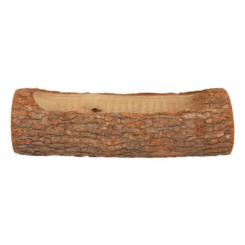 Floristik24 Skrzynka na rośliny drewniana dekoracyjna rustykalna naturalna 30cm×10,5cm×8cm