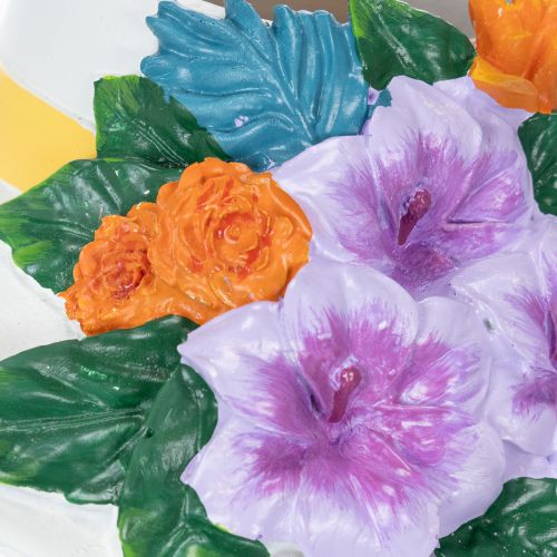 Produkt Wazon na kwiaty, kobieta w kapeluszu, doniczka z kwiatami, dekoracja do użytku wewnątrz i na zewnątrz, 20 cm