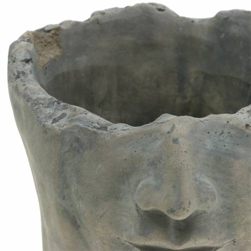 Floristik24 Betonowa głowica do sadzenia Bust Grey H14,5cm 2szt.