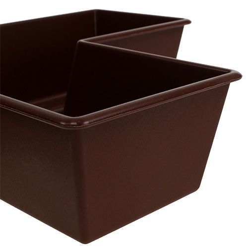 Floristik24 Roślinny Krzyż Brązowy 38cm x 50cm, 1szt