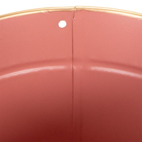 Produkt Doniczka metalowa/doniczka/saszetka, Ø13cm, wys.12cm, 4 sztuki