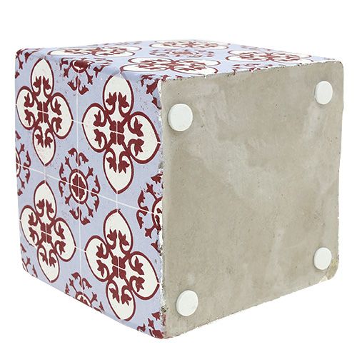 Floristik24 Doniczka do roślin z orientalnym wzorem 8cm x8cm /11cm x 11cm