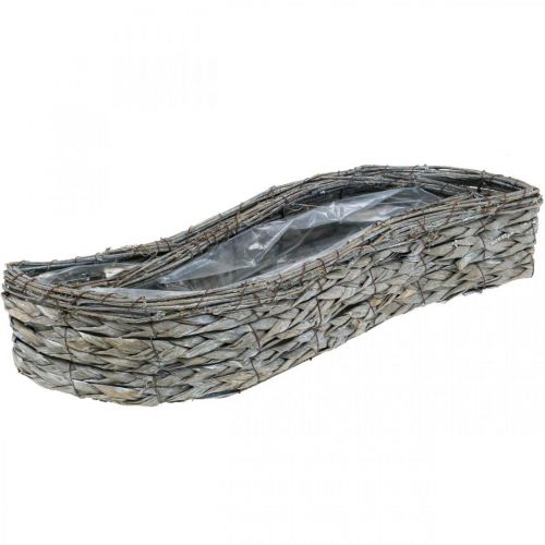 Produkt Miska na rośliny, skrzynka na rośliny szara 48,5/31,5 cm, zestaw 2 szt
