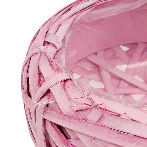 Floristik24 Podstawka różowa Ø25cm H9cm
