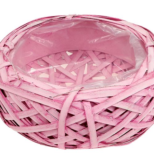 Floristik24 Podstawka różowa Ø25cm H9cm