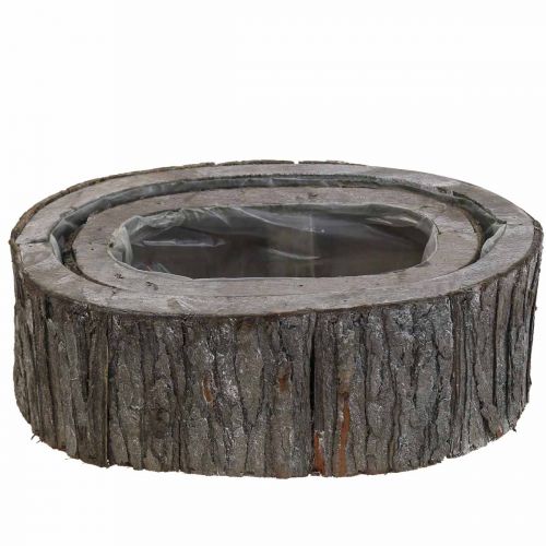Produkt Skrzynka na rośliny doniczka z kory drzewnej L23/29,5cm zestaw 2 szt
