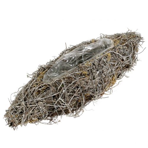 Floristik24 Vine White Washed Planter 40cm x 13cm