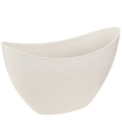 Produkt Plastikowa miska łódka na rośliny beżowa 24×10×15cm 3szt
